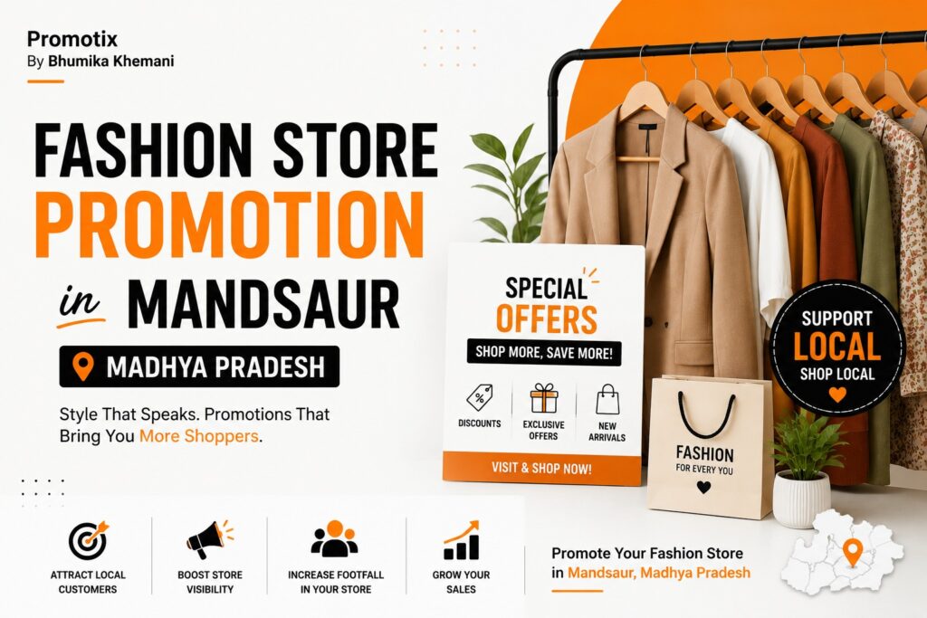Fashion Store Promotion In Mandsaur